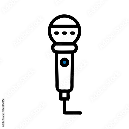 A single blue point in a black void representing minimalism and concentration