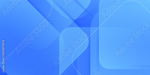 Modern background template with light blue and blue gradient, circle effect, suitable for background, wallpaper, home screen, theme. vector eps 10