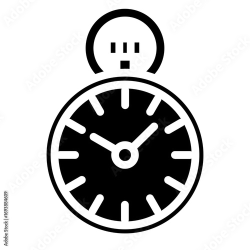 Vector Design Stopwatch Icon Style