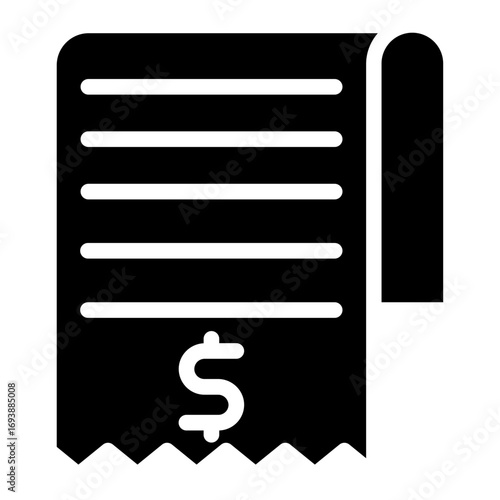 Vector Design Invoice Icon Style