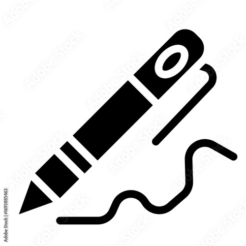 Vector Design Pen Icon Style