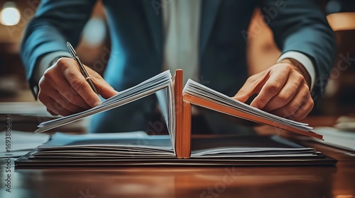 Business Paperwork A Lawyer's Focus on Legal Document Review and Preparation