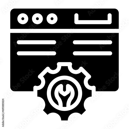 Vector Design Configuration Icon Style