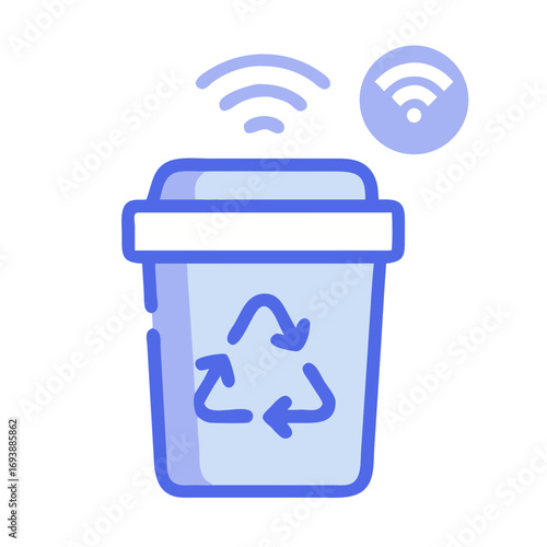 Smart Recycle Bin Connecting to IoT for Efficient Waste Management and Environmental Sustainability
