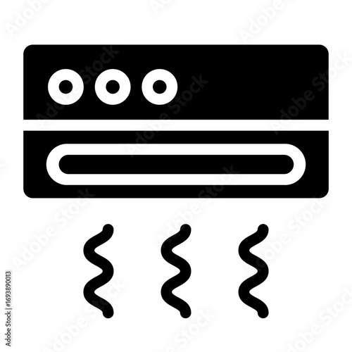 Vector Design Air Conditioner Icon Style