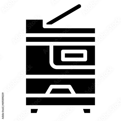 Vector Design Copy Machine Icon Style