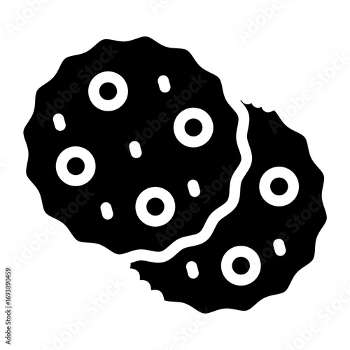 Vector Design Biscuits Icon Style