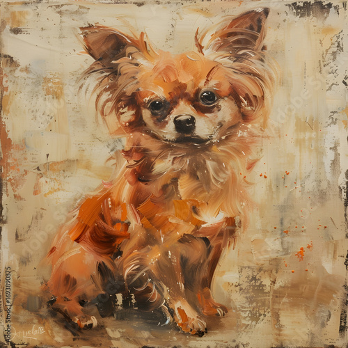 Portrait Art of the Dog