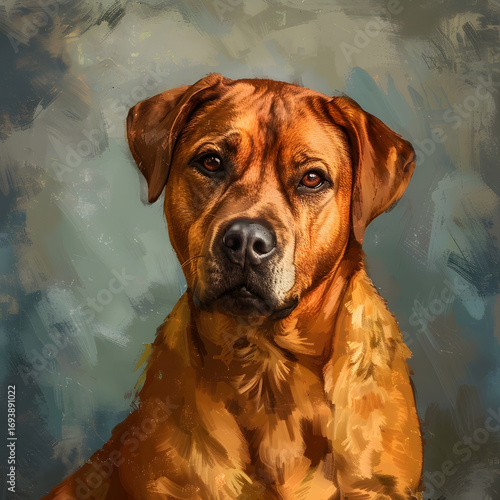 Portrait Art of the Dog