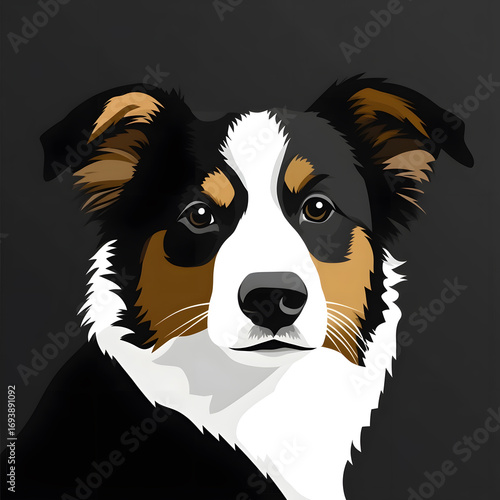 Portrait Art of the Dog