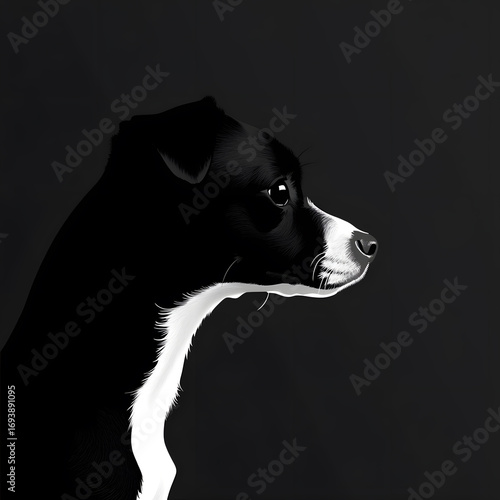 Portrait Art of the Dog