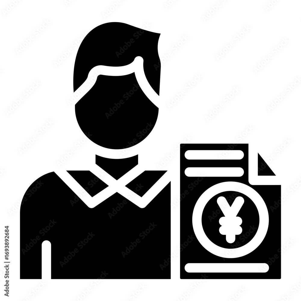 Obraz premium Vector Design Advisor Icon Style