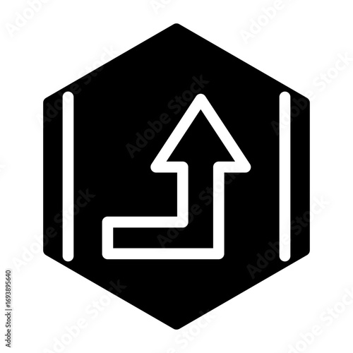 Vector Design Turn Up Icon Style
