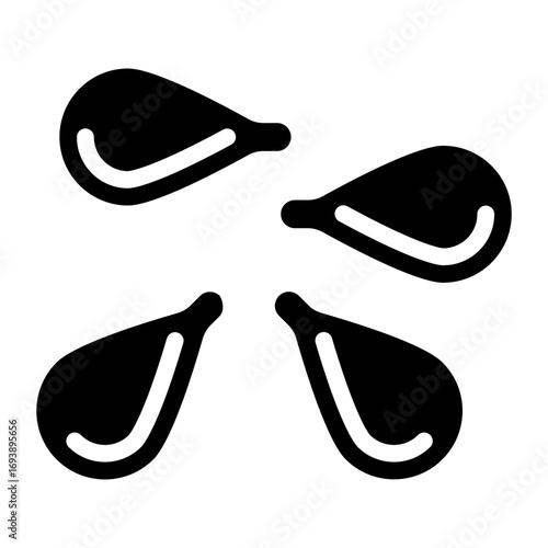 Vector Design Seeds Icon Style