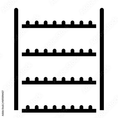Vector Design Rack Icon Style