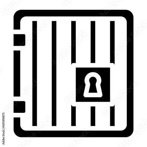 Vector Design Jail Icon Style