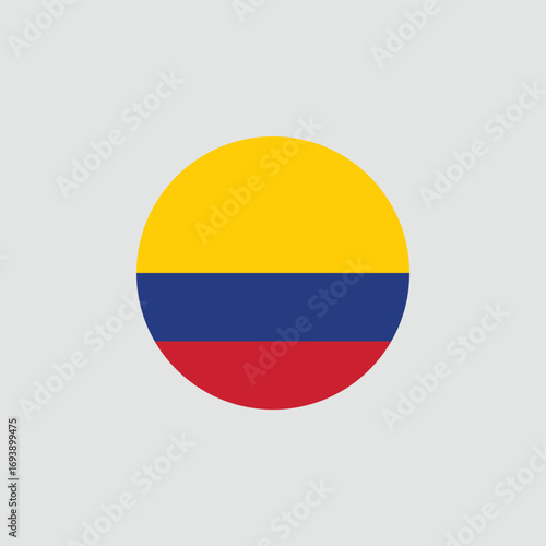 Colombia Circular Flag Grey Background National Identity Emblem Free Download Colombia Circular Flag Grey Background National Identity Emblem - GFXLoad