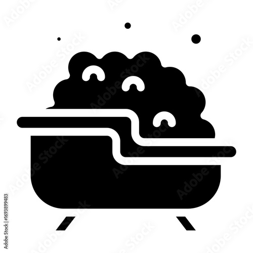 Vector Design Bathtub Icon Style