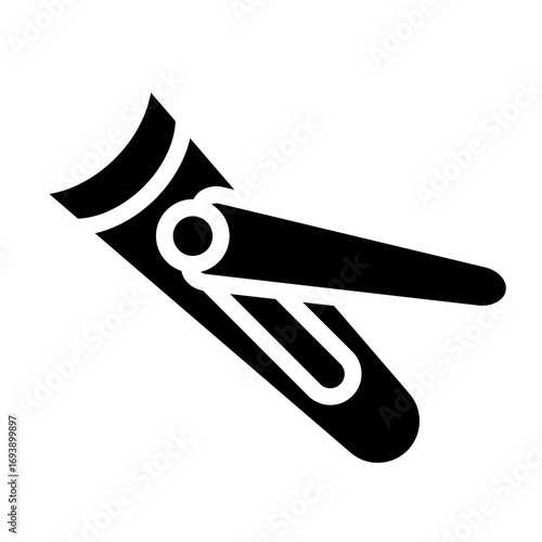 Vector Design Nail Clipper Icon Style