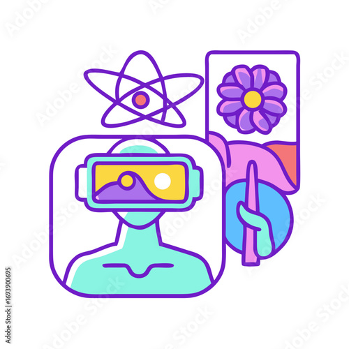 Digital Creation in Virtual Reality: Conceptual art in a modern technology setting for creatives