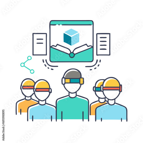 Team collaboration in virtual reality using shared applications and digital data in metaverse