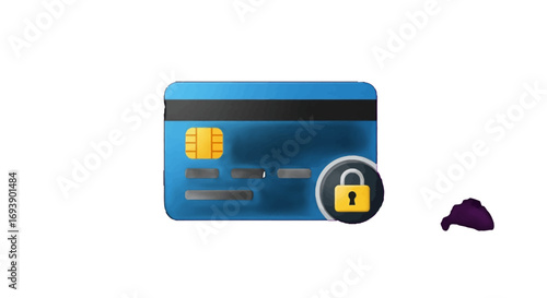 Secure Payment Vector Icon Set Digital Finance Illustrations