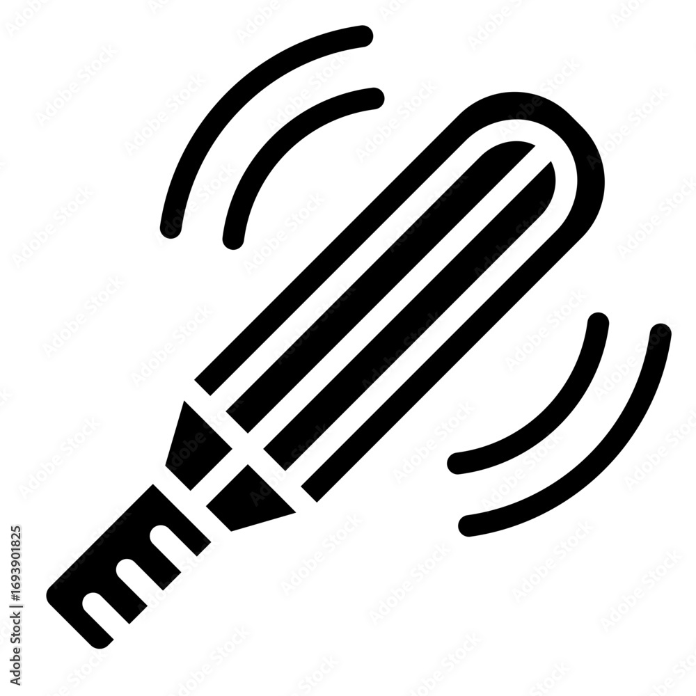 Fototapeta premium Metal Detector Icon Style