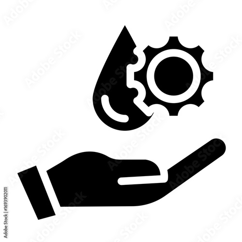 Water Management Icon Style