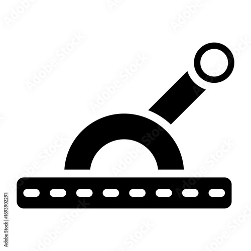 Control Lever Icon Style