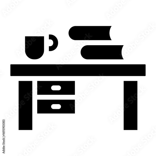 Study Table Icon Style