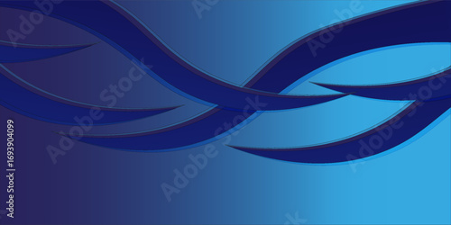 Experience the modern elegance of the abstract gradient wave background. Its dark blue waves create a captivating atmosphere for websites, social media, advertising, and presentations