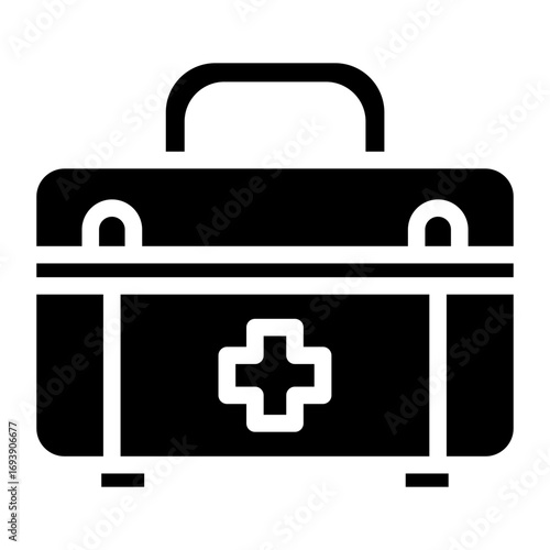 First Aid Kit Icon Style