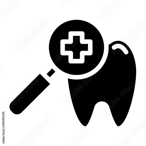 Dental Checkup Icon Style