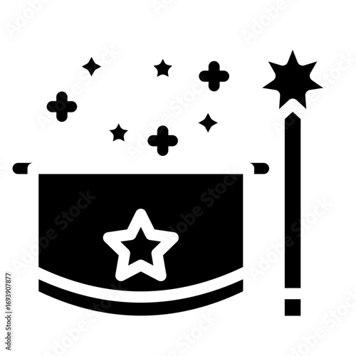 Magic Trick Icon Style