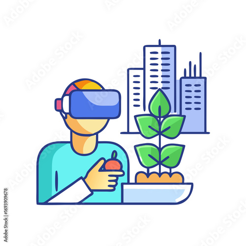 Virtual Reality Agriculture Innovation: Future Farming with Technology and Green Growth