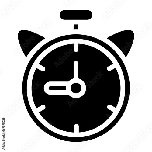 Alarm Clock Icon Style