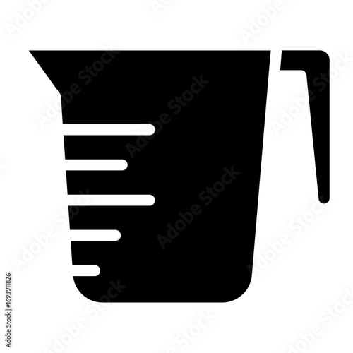 Vector Design Measuring Cup Icon Style