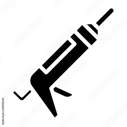 Caulking Gun Icon Style