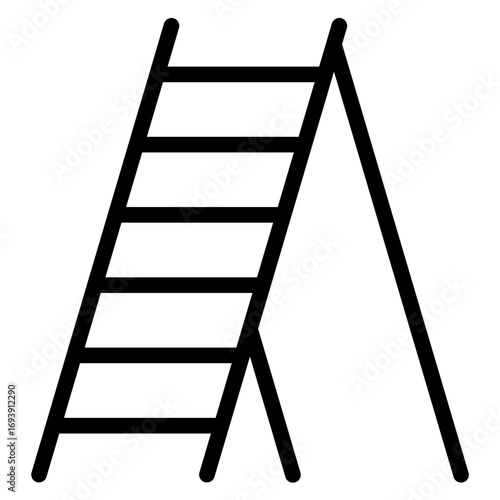 Stepladder Icon Style