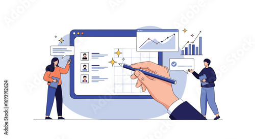 Visualizing and analyzing human resources performance data for strategic workforce planning and development