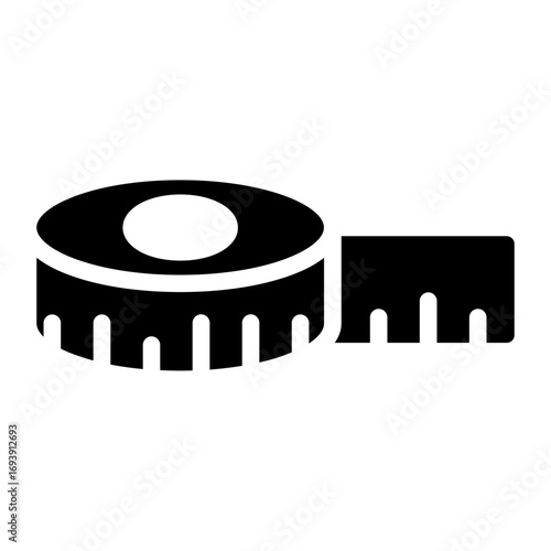 Measuring Tape Icon Style