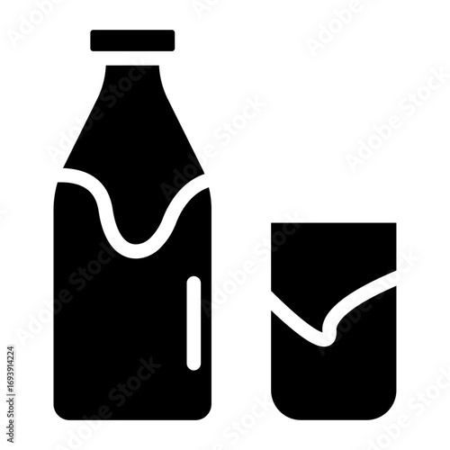 Milk Icon Style