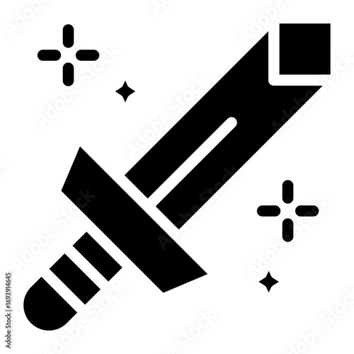 Sword Toy Icon Style