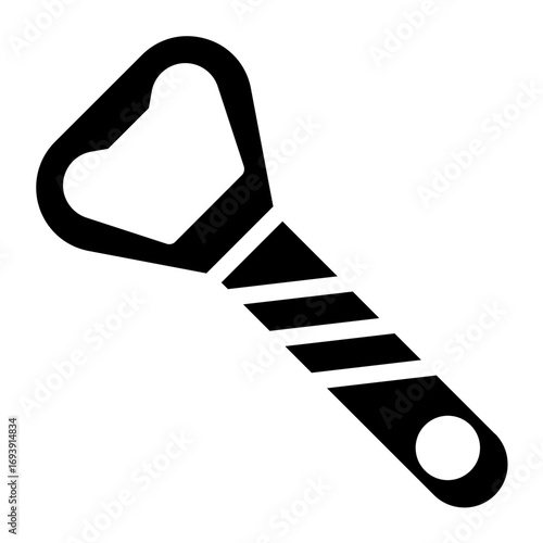 Vector Design Bottle Opener Icon Style