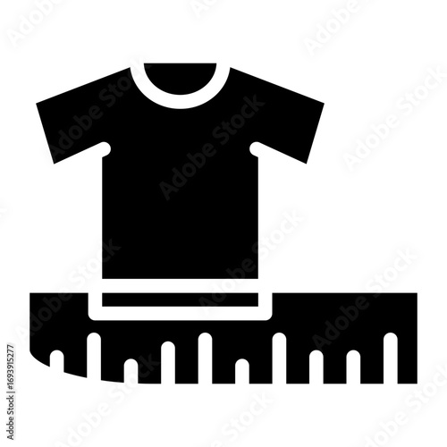 Clothes Measurement Icon Style