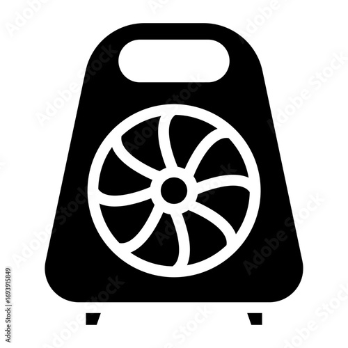 Air Heater Icon Style