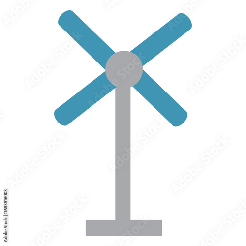 Wind Turbine Symbol