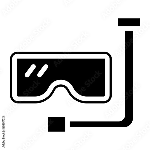 Scuba Diving Icon Style