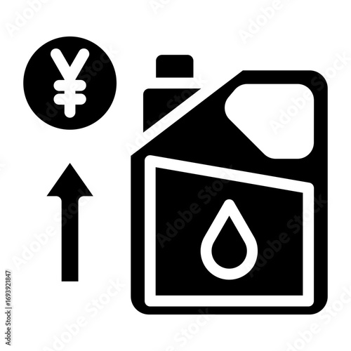 Oil Price Icon Style