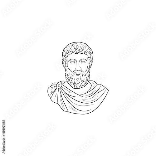 Xenarchus of Seleucia portrait